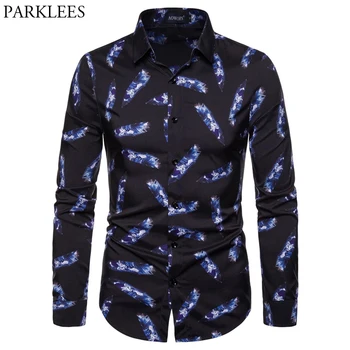 Adorkable Cat Printed Black Shirt Men 2019 Autumn New Slim Fit Long Sleeve Mens Dress Shirts Casual Party Holiday Chemise Homme
Adorkable Cat Printed Black Shirt Men 2019 Autumn New Slim Fit Long Sleeve Mens Dress Shirts Casual Party Holiday Chemise Homme