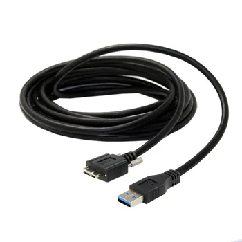 Chenyang 5m USB 3.0 Type A Cable Male to Micro USB 3.0 B Male with Mount Panel Screws for Hard Disk Mobile Phone
Chenyang 5m USB 3.0 Type A Cable Male to Micro USB 3.0 B Male with Mount Panel Screws for Hard Disk Mobile Phone
