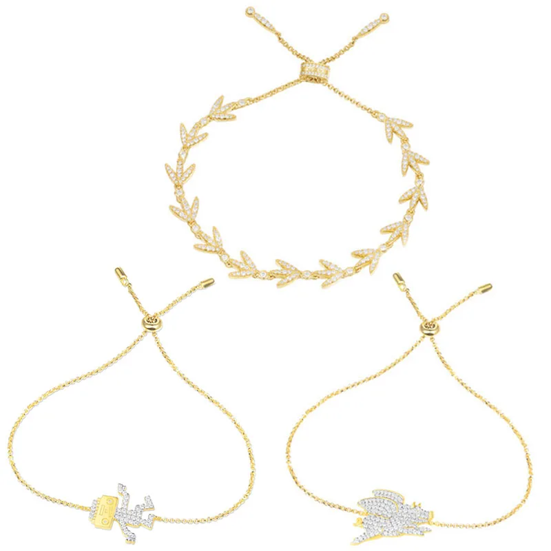 Fashion Charm 100% Sterling Silver Original 1:1 High Quality Robot Laurel Leaf Set With Crystal Bracelet Women Jewelry Free Mail
Fashion Charm 100% Sterling Silver Original 1:1 High Quality Robot Laurel Leaf Set With Crystal Bracelet Women Jewelry Free Mail