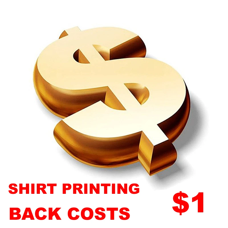 Custom Shirt LOGO Design Shirts Clothes DIY Printing Back Costs About $1 Fee Extra Logo Cost Fashion Shirts Wholesale Clothing
Custom Shirt LOGO Design Shirts Clothes DIY Printing Back Costs About $1 Fee Extra Logo Cost Fashion Shirts Wholesale Clothing