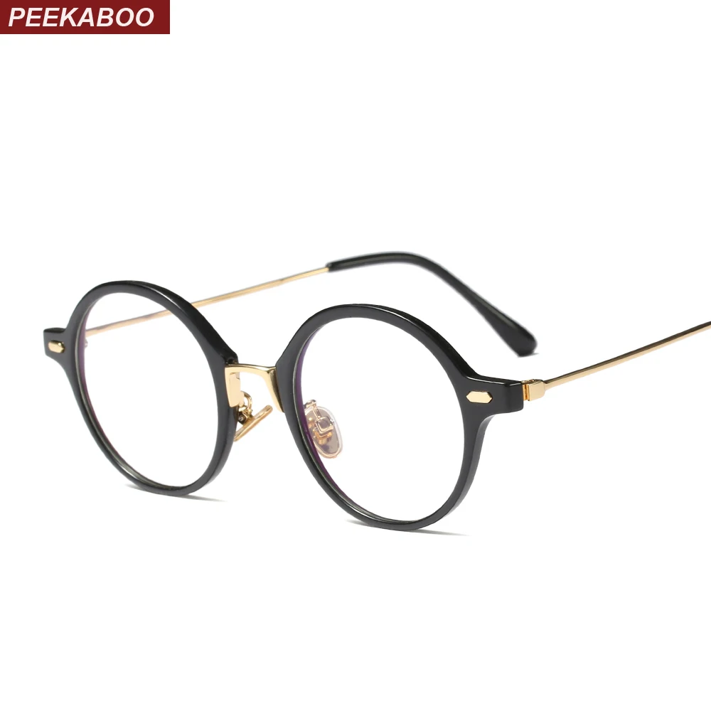 Peekaboo retro round eyeglasses for women optical 2019 round transparent glasses frame for men black half metal
Peekaboo retro round eyeglasses for women optical 2019 round transparent glasses frame for men black half metal