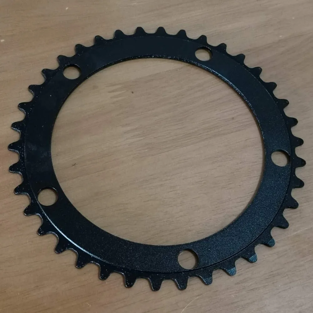 BCD130 Chainring 38T 39T 40T 42T 44T 46T 48T 50T 53T crankset 5 to 9 speed 3/32 chain Single Speed
BCD130 Chainring 38T 39T 40T 42T 44T 46T 48T 50T 53T crankset 5 to 9 speed 3/32 chain Single Speed