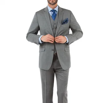 Grey Modern Fit men suit 2017 New Arrival Groom Wear Best Man suits Tuxedos Formal wedding Party Men Suits 3 Pieces Custom Made
Grey Modern Fit men suit 2017 New Arrival Groom Wear Best Man suits Tuxedos Formal wedding Party Men Suits 3 Pieces Custom Made