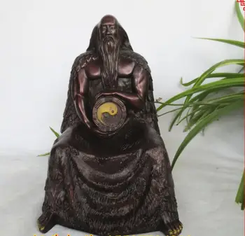 YM 910 Open light copper Fuxi Statues Ornament Eight Diagrams Ancestor Taoism The statue
YM 910 Open light copper Fuxi Statues Ornament Eight Diagrams Ancestor Taoism The statue