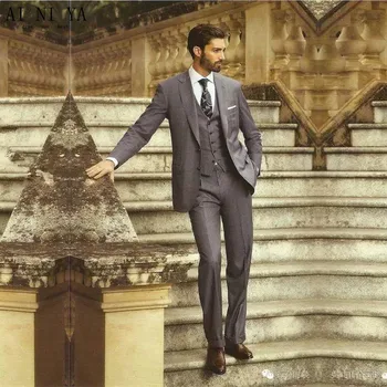 Fashion Custom Made Slim Fit Suits for Men Brown Dress Mens 3 Piece Suits Men Wedding Suits Best Men Prom Party
Fashion Custom Made Slim Fit Suits for Men Brown Dress Mens 3 Piece Suits Men Wedding Suits Best Men Prom Party