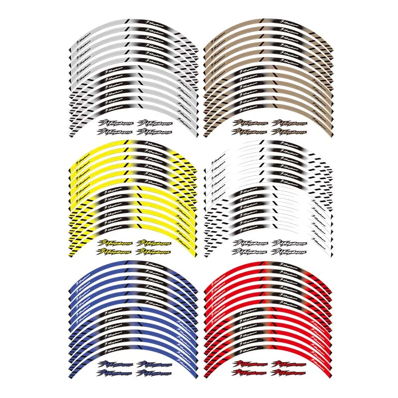 12 X Thick Edge Outer Rim Sticker Stripe Wheel Decals FIT SUZUKI Hayabusa GSXR1300 GSX1300R GSXR1300R
12 X Thick Edge Outer Rim Sticker Stripe Wheel Decals FIT SUZUKI Hayabusa GSXR1300 GSX1300R GSXR1300R