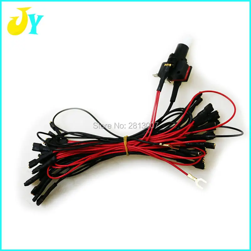 1pcs LED lamp Wire with 6.4mm quick connector and spade type connector for LED light illuminated button/arcade accessories/part
1pcs LED lamp Wire with 6.4mm quick connector and spade type connector for LED light illuminated button/arcade accessories/part