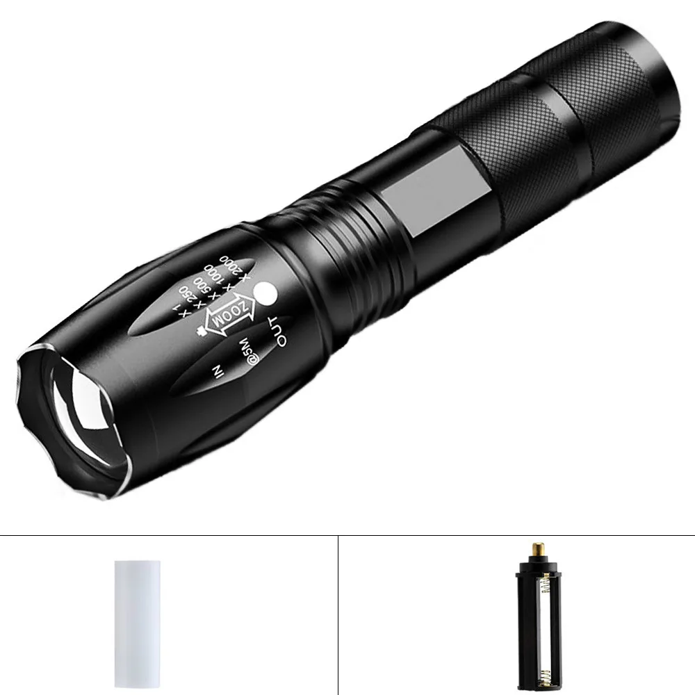 Dropshipping Portable LED Flashlight LED Torch Zoomable Flashlight 8000LM E17 T6 5 Mode Light For 18650 or 3xAAA NO Battery
Dropshipping Portable LED Flashlight LED Torch Zoomable Flashlight 8000LM E17 T6 5 Mode Light For 18650 or 3xAAA NO Battery