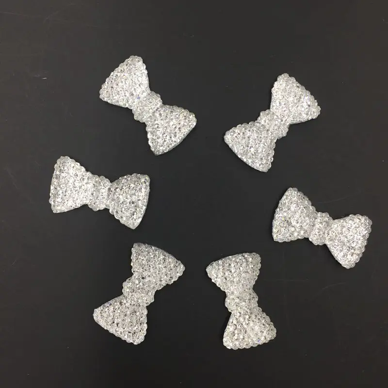 40pcs 11*20mm shiny mini bow flower crylic rhinestone Flat back Cabochon Art Supply Decoration Charm Craft -B640
40pcs 11*20mm shiny mini bow flower crylic rhinestone Flat back Cabochon Art Supply Decoration Charm Craft -B640