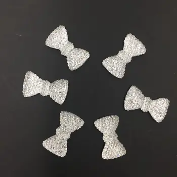 40pcs 11*20mm shiny mini bow flower crylic rhinestone Flat back Cabochon Art Supply Decoration Charm Craft -B640
40pcs 11*20mm shiny mini bow flower crylic rhinestone Flat back Cabochon Art Supply Decoration Charm Craft -B640