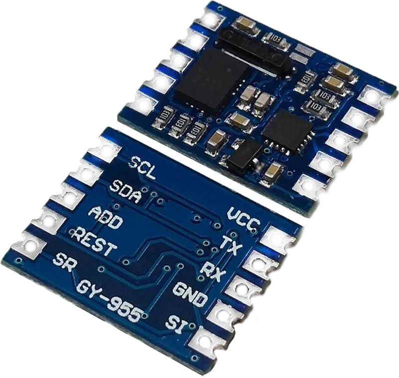 5PCS GY-955 high-precision high-performance Kalman filter AHRS sensor nine-axis navigation module
5PCS GY-955 high-precision high-performance Kalman filter AHRS sensor nine-axis navigation module