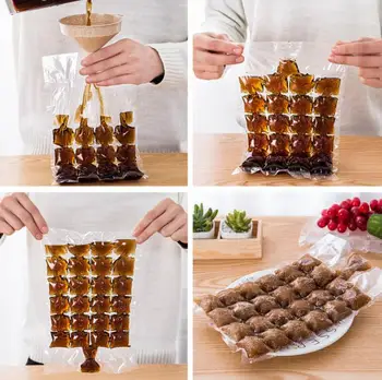 Disposable Ice Cube Tray Mold Water Injection Cocktail Makes Ice Bag Juice Drink Supplementary Food Tools 1000pcs SN1226 
Disposable Ice Cube Tray Mold Water Injection Cocktail Makes Ice Bag Juice Drink Supplementary Food Tools 1000pcs SN1226