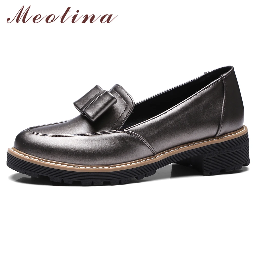 Meotina High Heels Women Pumps Bow Block Med Heels Loafers Shoes Casual Slip On Round Toe Lady Shoes Spring Pink Big Size 33-43
Meotina High Heels Women Pumps Bow Block Med Heels Loafers Shoes Casual Slip On Round Toe Lady Shoes Spring Pink Big Size 33-43