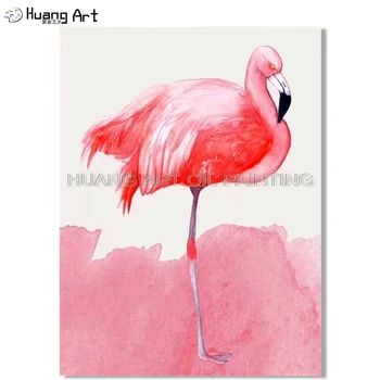 Top Artist Hand-pained High Quality Modern Abstract Flamingo Oil Painting on Canvas Red Colorful Flamingo Decorative Painting
Top Artist Hand-pained High Quality Modern Abstract Flamingo Oil Painting on Canvas Red Colorful Flamingo Decorative Painting