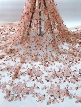 Fashion Sequins African Lace Fabric 2019 High Quality Sequin French Lace Fabric With Sequins For Nigerian Wedding Dress
Fashion Sequins African Lace Fabric 2019 High Quality Sequin French Lace Fabric With Sequins For Nigerian Wedding Dress