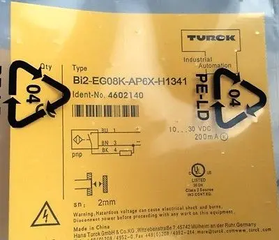 DHL/EMS 5 Sests New TURCK Proximity Switch NI4-M12-RZ3X