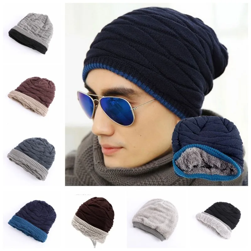 Knit Winter Womens Men Mens Cashmere Hip-Hop Beanie Hat Baggy Unisex Ski Cap Skull
Knit Winter Womens Men Mens Cashmere Hip-Hop Beanie Hat Baggy Unisex Ski Cap Skull