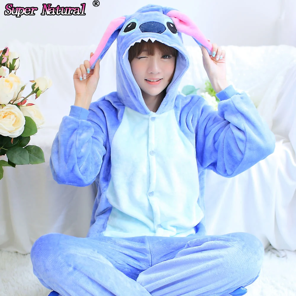 HKSNG Winter Women Adult Animal Pink Blue Stitch Pajamas Flannel Onesie Cosplay Homewear Christmas Pyjamas With Zipper
HKSNG Winter Women Adult Animal Pink Blue Stitch Pajamas Flannel Onesie Cosplay Homewear Christmas Pyjamas With Zipper
