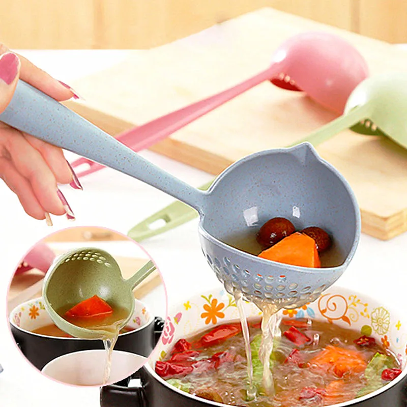 1PC Kitchen Accessories Multifunction Soup Spoon Colander Two-in-one Long Handle Large Spoon for Kitchen Gadgets Kitchen QA 068
1PC Kitchen Accessories Multifunction Soup Spoon Colander Two-in-one Long Handle Large Spoon for Kitchen Gadgets Kitchen QA 068