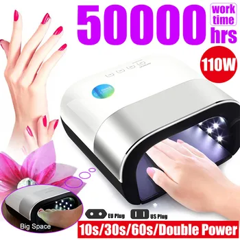 110W UV Lamp Painless Nail Dryer LED Lamp Nail Digital Timer Display Nail Drying Machine with Smart Timer Memory
110W UV Lamp Painless Nail Dryer LED Lamp Nail Digital Timer Display Nail Drying Machine with Smart Timer Memory