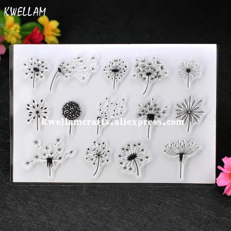 Dandelion Scrapbook DIY photo cards account rubber stamp clear stamp transparent stamp 11x16cm 7063023
Dandelion Scrapbook DIY photo cards account rubber stamp clear stamp transparent stamp 11x16cm 7063023