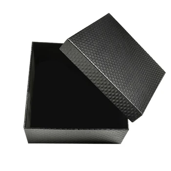 Square shape jewelry Box Black Square Carton Bracelet Anklets Necklace Chains Kit Packaging Box Showcase
Square shape jewelry Box Black Square Carton Bracelet Anklets Necklace Chains Kit Packaging Box Showcase