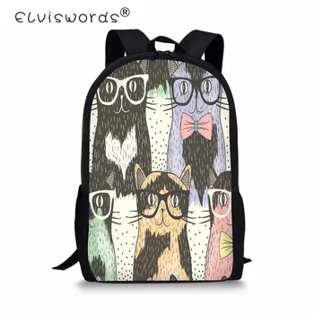 ELVISWORDS Art Cat School Backpack Children School Bags for Students Book Boys Girls Backpacks Mochila Infantil рюкзак женский
ELVISWORDS Art Cat School Backpack Children School Bags for Students Book Boys Girls Backpacks Mochila Infantil рюкзак женский