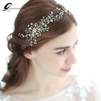 QUEENCO Bridal Blue Crystal Branch Hair Clip Barrettes Pearl Flower Hairband Tiara Fashion Headband Wedding Hair Accessories
QUEENCO Bridal Blue Crystal Branch Hair Clip Barrettes Pearl Flower Hairband Tiara Fashion Headband Wedding Hair Accessories