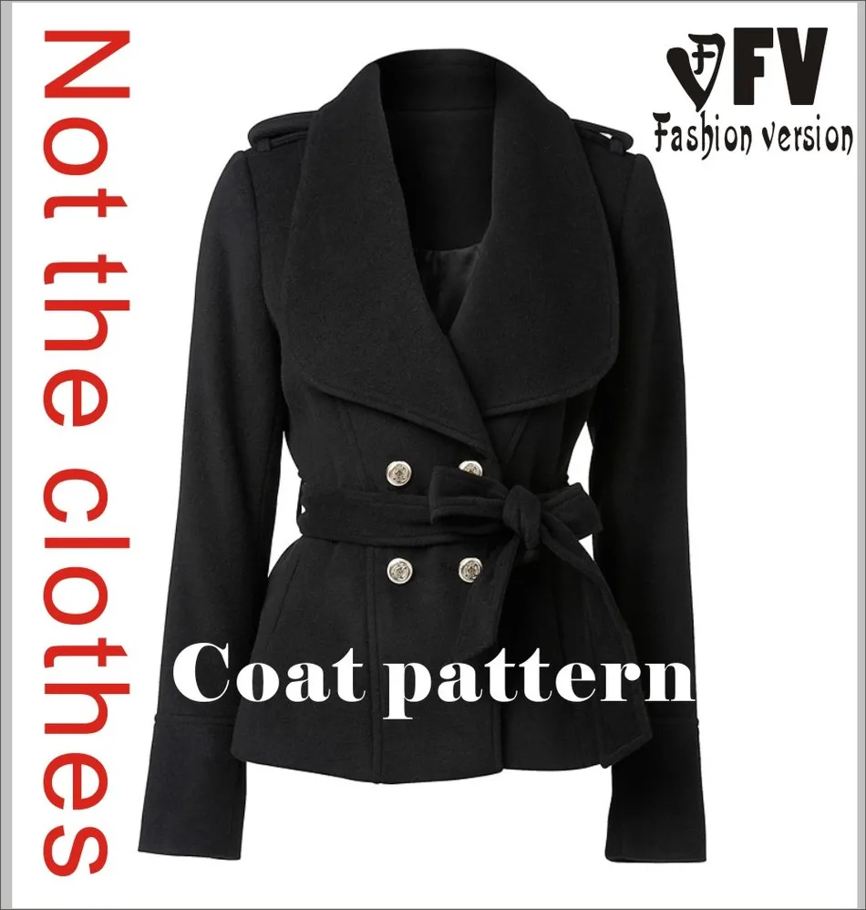 McCall Pattern Clothing DIY Overcoat Sewing Pattern Coat Sewing Template Cutting drawing BFY-5
McCall Pattern Clothing DIY Overcoat Sewing Pattern Coat Sewing Template Cutting drawing BFY-5