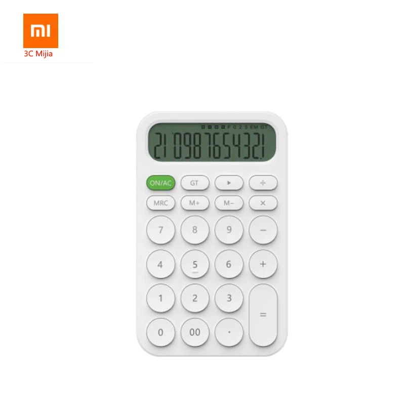 Xiaomi MIIIW 12 Digit Electronic Calculator Simple Design LED Display Calculation Tool For Office Work Student Stationery
Xiaomi MIIIW 12 Digit Electronic Calculator Simple Design LED Display Calculation Tool For Office Work Student Stationery