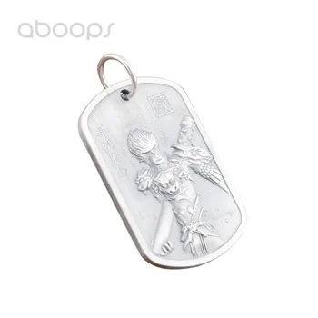 Vintage Solid 999 Sterling Silver Buddhism Cartoon Monkey King Necklace Pendant for Men Women Free Shipping
Vintage Solid 999 Sterling Silver Buddhism Cartoon Monkey King Necklace Pendant for Men Women Free Shipping