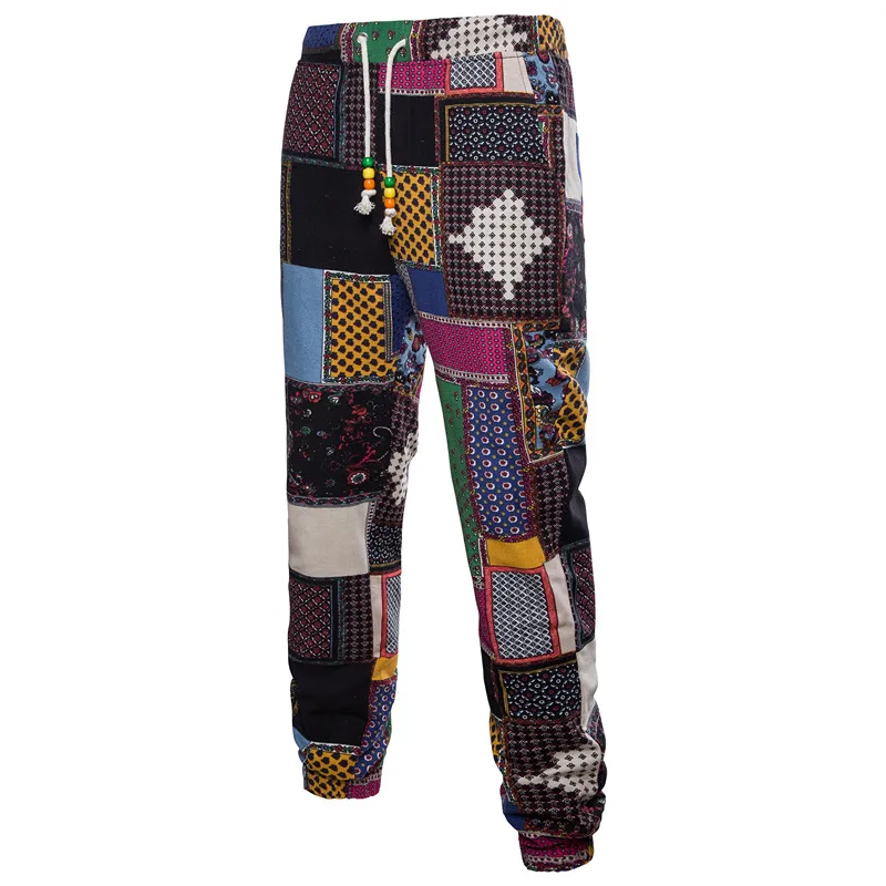 Plus Size 5XL Casual Pants Men Fashion 3D Homme Floral Print Linen Joggers Sweatpants Summer male Loose Sweatpants Harem Pants
Plus Size 5XL Casual Pants Men Fashion 3D Homme Floral Print Linen Joggers Sweatpants Summer male Loose Sweatpants Harem Pants