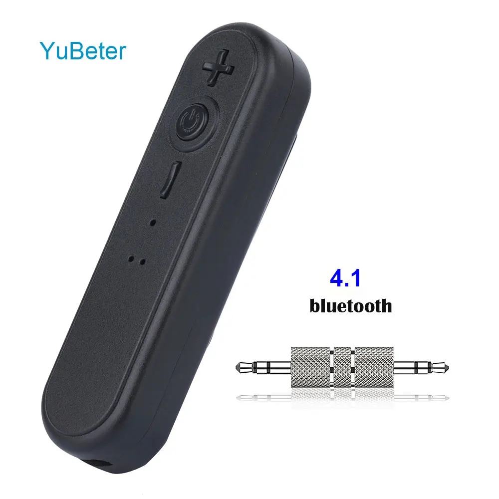 YuBeter Wireless Bluetooth Receiver 3.5mm AUX Jack Adapter Transmitter Music for MP3 Earphone Speaker Car Phone Call Hands-Free
YuBeter Wireless Bluetooth Receiver 3.5mm AUX Jack Adapter Transmitter Music for MP3 Earphone Speaker Car Phone Call Hands-Free