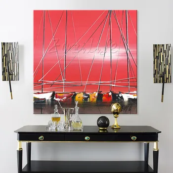 Hand painted Canvas Oil painting Wall Pictures for Living room wall decor art canvas painting palette knife boat 33
Hand painted Canvas Oil painting Wall Pictures for Living room wall decor art canvas painting palette knife boat 33