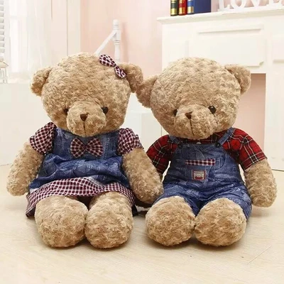 Hot 2pcs/55cm couple bear Lover plush toy stuffed cloth doll girls birthday gift women Kawaii animals kids baby toys ted cartoon Hot 2pcs/55cm couple bear Lover plush toy stuffed cloth doll girls birthday gift women Kawaii animals kids baby toys ted cartoon<br><br>Aliexpress