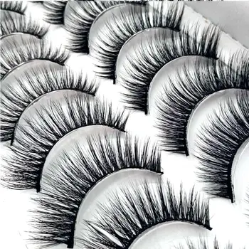 New 10 Pairs 3d mink lashes natural false eyelashes thick long black mink eyelashes soft makeup eyelash extension faux lashes 62
New 10 Pairs 3d mink lashes natural false eyelashes thick long black mink eyelashes soft makeup eyelash extension faux lashes 62