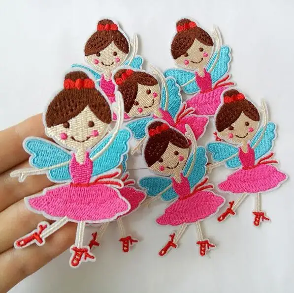 1Pcs Ballerina Girl Embroidered Flower Patch for Clothing Iron on Sew Applique Patch Fabric Badge DIY Apparel Accessories
1Pcs Ballerina Girl Embroidered Flower Patch for Clothing Iron on Sew Applique Patch Fabric Badge DIY Apparel Accessories