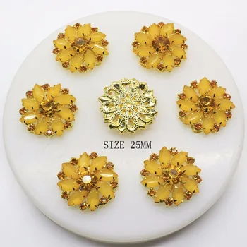 New Hot 10Pcs 25mm Round Diy jewelry Accessories rhinestones Acrylic pedestal embellishments caps Decoration For Making
New Hot 10Pcs 25mm Round Diy jewelry Accessories rhinestones Acrylic pedestal embellishments caps Decoration For Making