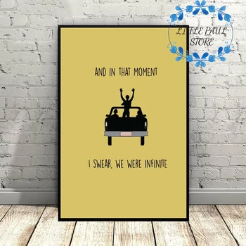 Perks of being Wallflower Art Canvas Poster Movie poster Wall Pictures for Living Room No Frame
Perks of being Wallflower Art Canvas Poster Movie poster Wall Pictures for Living Room No Frame