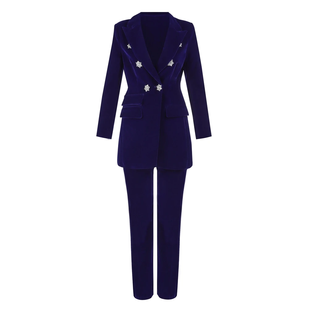 2018 New Fashion velvet Button Long Slleve crystal Solid Jumpsuit V Neck Two 2 Pieces Evening Celebrity Party Warm Autumn Winter
2018 New Fashion velvet Button Long Slleve crystal Solid Jumpsuit V Neck Two 2 Pieces Evening Celebrity Party Warm Autumn Winter