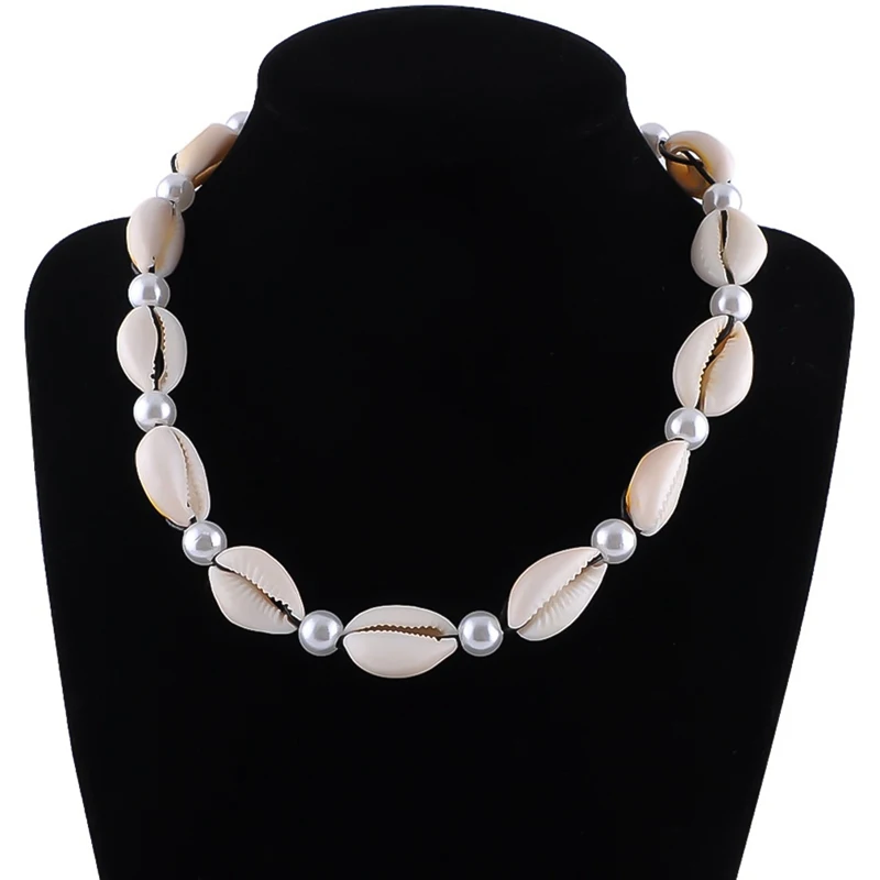 Natural Summer Beach Shell Choker Necklace Simple Bohemian Imitation Pearl Seashell Necklace For Women Birthday Jewelry Gift
Natural Summer Beach Shell Choker Necklace Simple Bohemian Imitation Pearl Seashell Necklace For Women Birthday Jewelry Gift