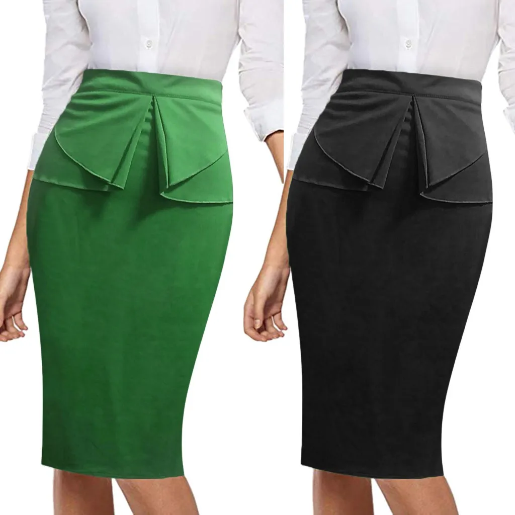2019 New Hot Wild Black Skirt For Women Ladies Vintage Work Stretchy Office Formal Solid Slim Fit Pencil Skirt jupe femme 42
2019 New Hot Wild Black Skirt For Women Ladies Vintage Work Stretchy Office Formal Solid Slim Fit Pencil Skirt jupe femme 42