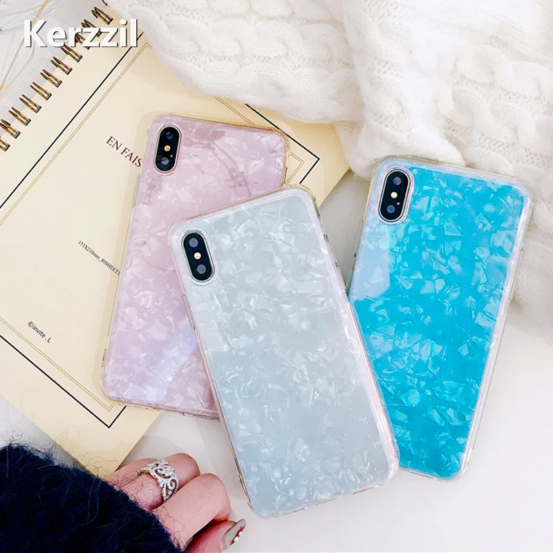 Kerzzil Luxury Sea Shells For iPhone 7 6 6S 8 Plus Blue-Ray phone case PC+TPU Mix Hard shell For iPhone X 6 6S 7 8 Phone Covers
Kerzzil Luxury Sea Shells For iPhone 7 6 6S 8 Plus Blue-Ray phone case PC+TPU Mix Hard shell For iPhone X 6 6S 7 8 Phone Covers
