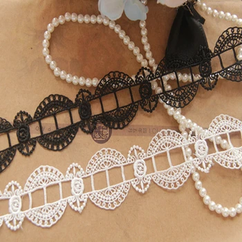 6Yards Japanese Version Water Soluble Silk Embroidery Semi-circular Hollow Lace Handmade Clothing Accessories Width 3.5cm YN631
6Yards Japanese Version Water Soluble Silk Embroidery Semi-circular Hollow Lace Handmade Clothing Accessories Width 3.5cm YN631