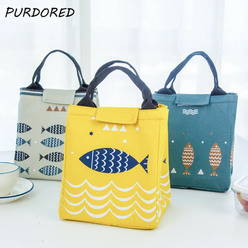 PURDORED 1 pc Fish Pattern Lunch Box Bag Thermal Lunch Bag Oxford Waterproof Women Food Bag Tote Bags For Food Dropshipping
PURDORED 1 pc Fish Pattern Lunch Box Bag Thermal Lunch Bag Oxford Waterproof Women Food Bag Tote Bags For Food Dropshipping