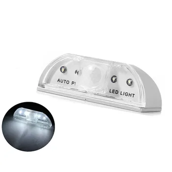 Infrared Wireless Door Lock Lamp 4 LED Bulbs Induction Lamp for Cabinet Stair WWO66
Infrared Wireless Door Lock Lamp 4 LED Bulbs Induction Lamp for Cabinet Stair WWO66