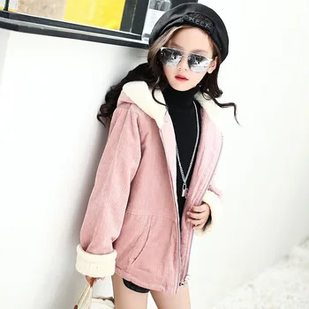 Girl Autumn Lamb Down Loose Coat Korean Thickening Corduroy Overcoat Children's Garment Loose Woman
Girl Autumn Lamb Down Loose Coat Korean Thickening Corduroy Overcoat Children's Garment Loose Woman
