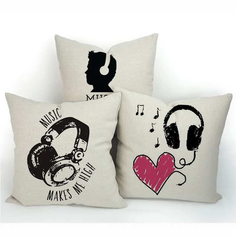 Music Style Cotton Linen Cushion Cover Love Heart Chair Waist Seat Square Decorative Pillowcases Pillow Cover Home Textile
Music Style Cotton Linen Cushion Cover Love Heart Chair Waist Seat Square Decorative Pillowcases Pillow Cover Home Textile