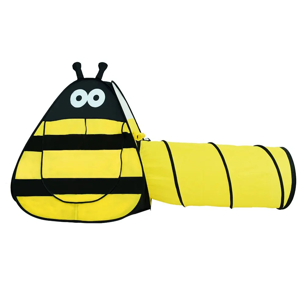Cartoon Bee Kids Tunnel Tents Children Baby Waterproof Sports Climbing Tent Small Tipi Bedroom Automatic Pop Up Toys for Indoor
Cartoon Bee Kids Tunnel Tents Children Baby Waterproof Sports Climbing Tent Small Tipi Bedroom Automatic Pop Up Toys for Indoor
