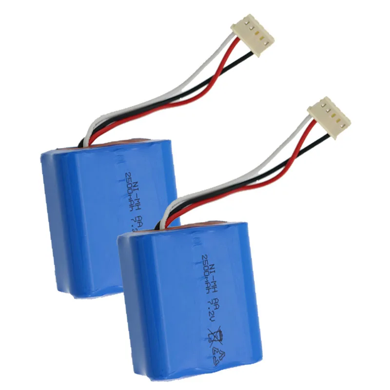2pcs 2000mAh Ni-MH 7.2V Rechargeable Battery for iRobot Roomba Braava 380 380T Battery Vacuum Cleaner Accessories
2pcs 2000mAh Ni-MH 7.2V Rechargeable Battery for iRobot Roomba Braava 380 380T Battery Vacuum Cleaner Accessories